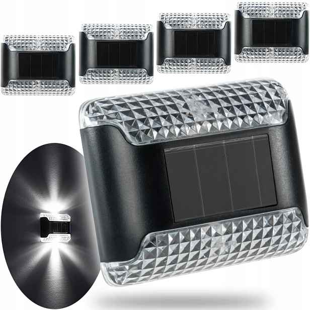 16 X Led Solární Lampy S Soumrakovým Senzorem, Ozdobné Osvětlení Fasády