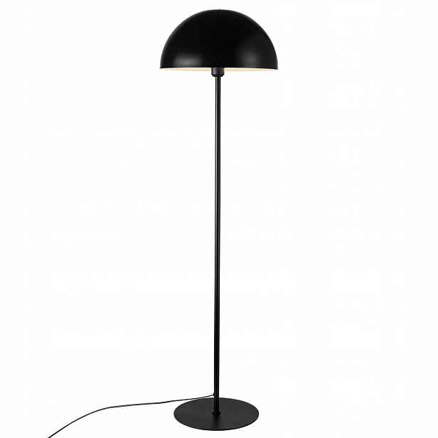 Stojací podlahová lampa Ellen Černá Kov Nastavitelná nad křeslo Nordlux