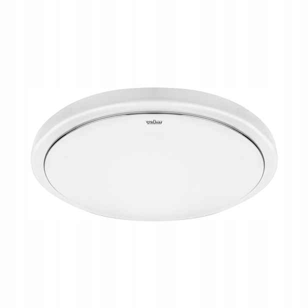 Struhm Stropní Svítidlo Koupelnový Ø26cm Led 14W 4100K IP44 Bílý Kulatý