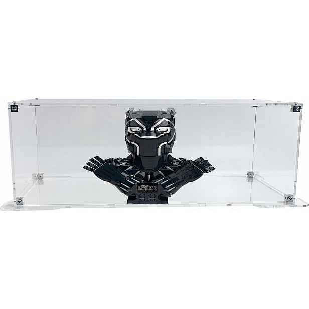 Vitrína s podstavcem Drewlandia pro stavebnici Lego 76215 Marvel Black Panther