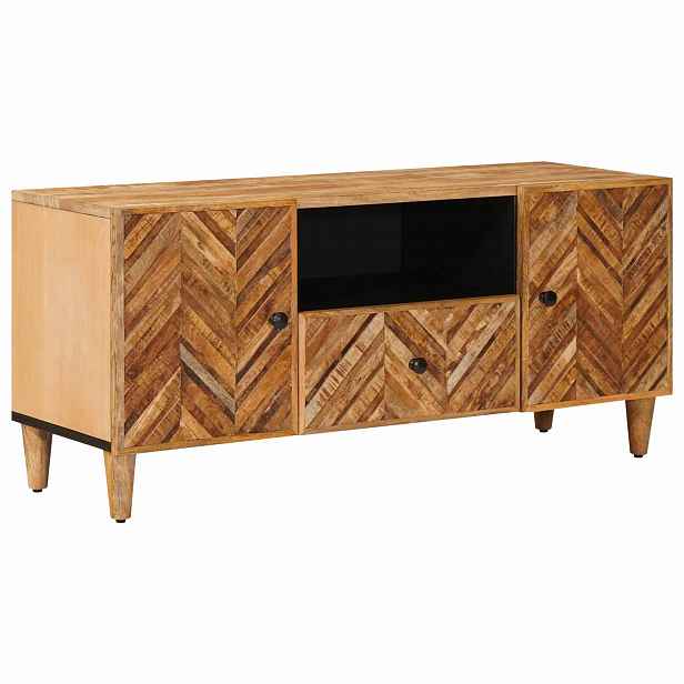 vidaXL Úložné skříně Hnědá 105 x 33,5 x 46 cm Masivní mangové dřevo