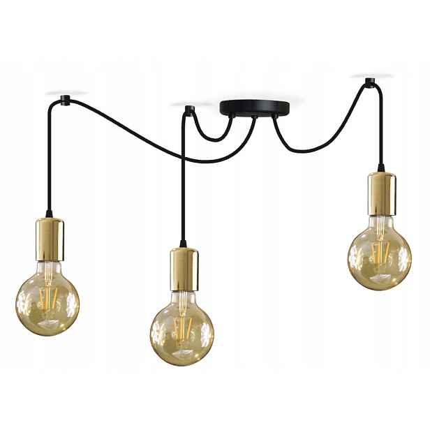 Moderní Lampa Pavouk Spiderman 3 Loft Led Edison