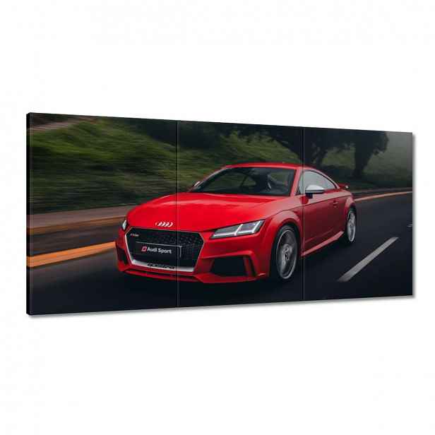 Obrazy 120x60 Červené Audi Auto
