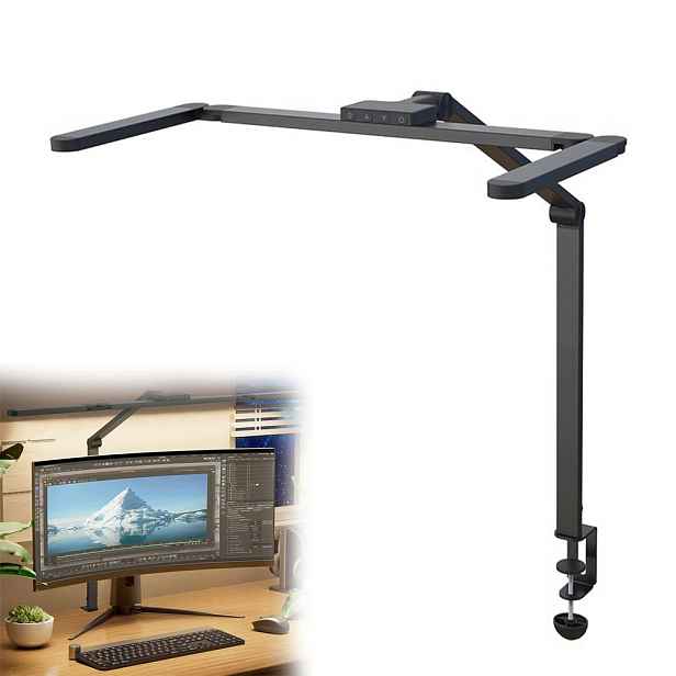 Led Kreslicí Lampa Na Stůl Bezstínová Stolní Lampa Pro Pracovní Desku X Dálkový Ovladač