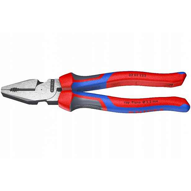 Kombinačky univerzální Knipex Comfort 225 mm – zvýšený převodový poměr