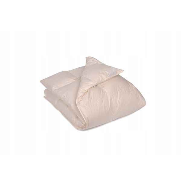 Péřová Přikrývka 160X200 Piórex 1,2 Kg Ecru Povlak Bavlna 70% Peří