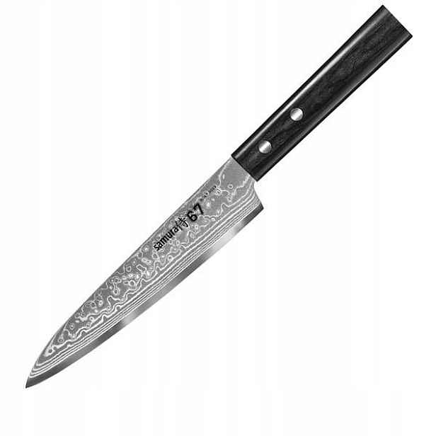 Nůž Samura Damascus 67 utility 150 mm VG-10 Micarta