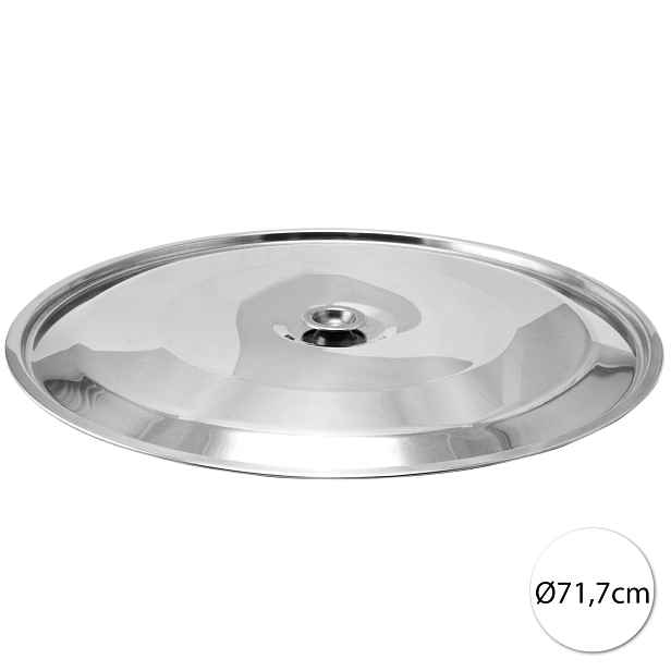 Perfect Home 12742 Nerezová poklice na kotlík 71,7 cm