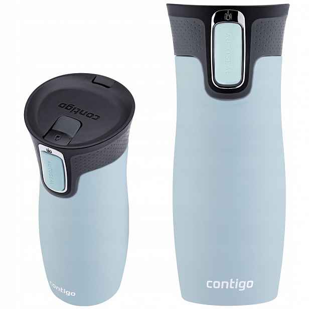 Termohrnek Contigo West Loop 470 ml na Kávu Čaj Nápoje Mátový