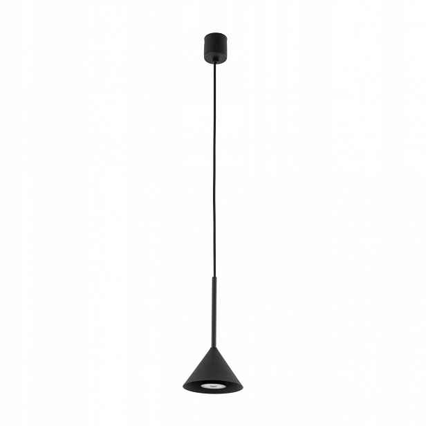 Závěsná lampa Cono Mini černá 1xGU10 Industriální Loft Osvětlení IP20