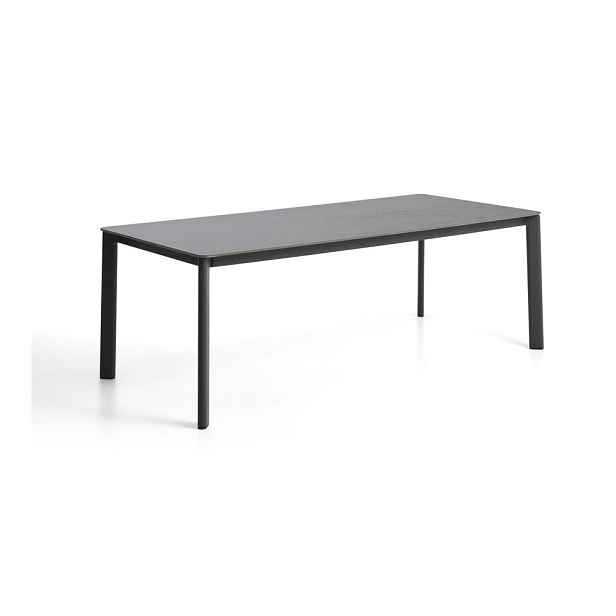 Zahradní jídelní stůl s deskou z kamene 100x220 cm Anafi – Kave Home