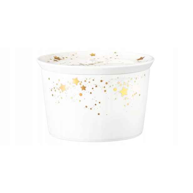 Seltmann Liberty Golden Stars Miska s pokrývkami 14x9 cm