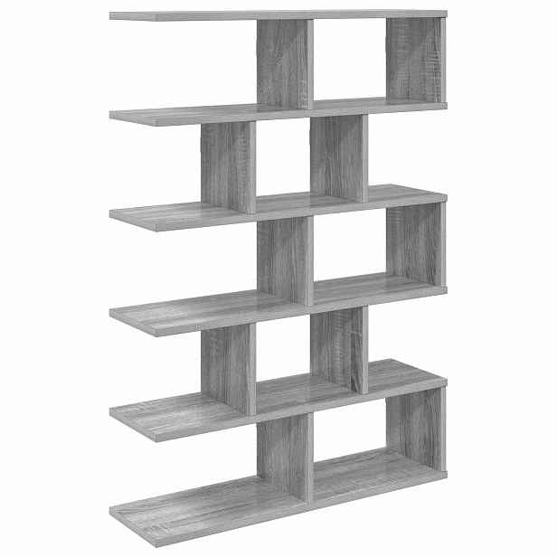 vidaXL Nástěnná polička Šedý Sonoma 70 x 20 x 100 cm Kompozitní dřevo