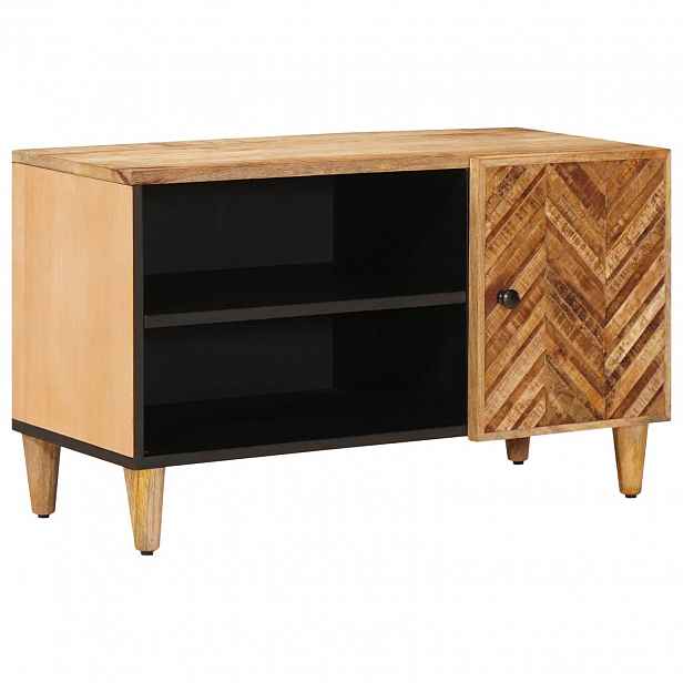 vidaXL Úložné skříně Hnědá 80 x 31,5 x 46 cm Masivní mangové dřevo