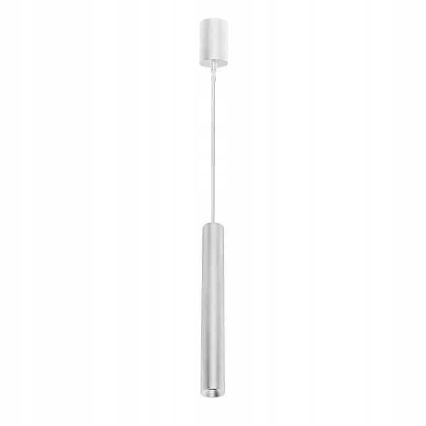 Závěsná lampa Italux Kilian Led 3W bílá, hliníkový moderní design