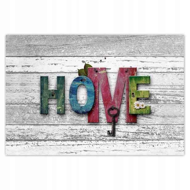 Fototapety 200x135 Barevný nápis Home