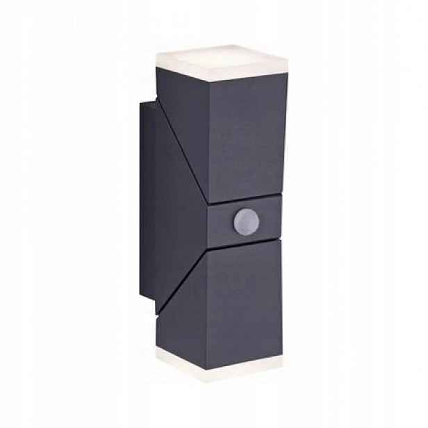 Nástěnná nástěnná Led lampa IP54 Šedá 2x5W Ryan Paul Paul Neuhaus