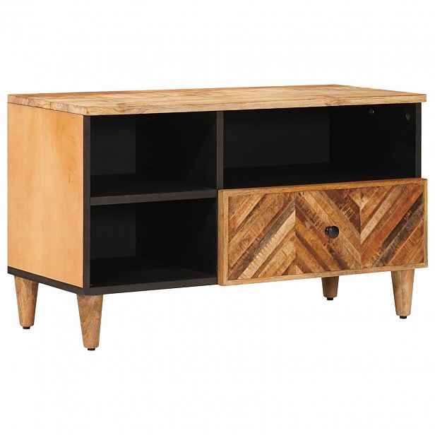 vidaXL Úložné skříně Hnědá 80 x 33,5 x 46 cm Masivní mangové dřevo