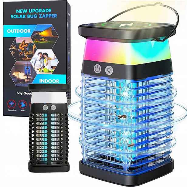 Insekticidní Lampa Proti Komárům Uv Zahradní Lampa Led Rgb Solární Usb Bedee