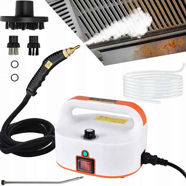 Parní Čistič S Příslušenstvím, Výkon 2500 W Pro Čištění Koupelny A Kuchyně