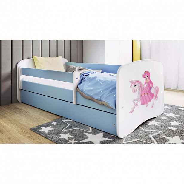 MID.YOU POSTEL PRO DĚTI A MLÁDEŽ 80/160 cm, modrá, bílá