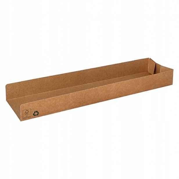 Eko papírové tácky na zapékání 28x7x3 cm 80ks