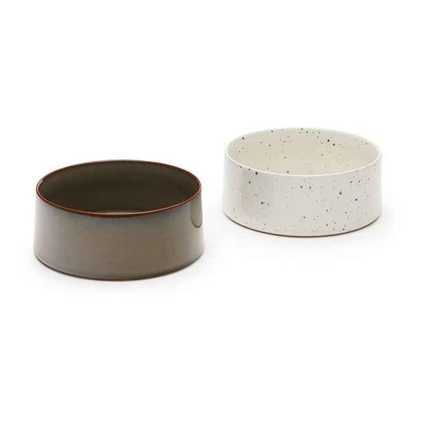 Keramické misky v sadě 2 ks pro psy ø 14 cm Dumbi - Kave Home