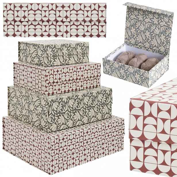Magnetické Krabičky krabička pro Skladování Organizér Set X4