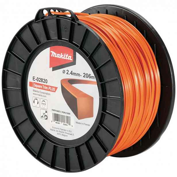 Makita - Náhradní struna 2,4 mm, délka 206 m E-02820