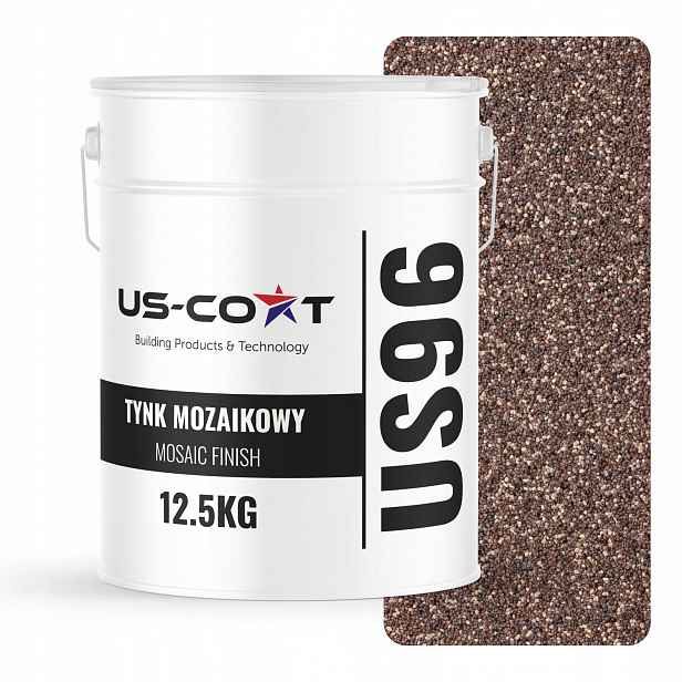 Mozaiková Omítka Mozaika 12,5 Kg Hnědá Tmavá M71 Ozdobná Fasáda Premium