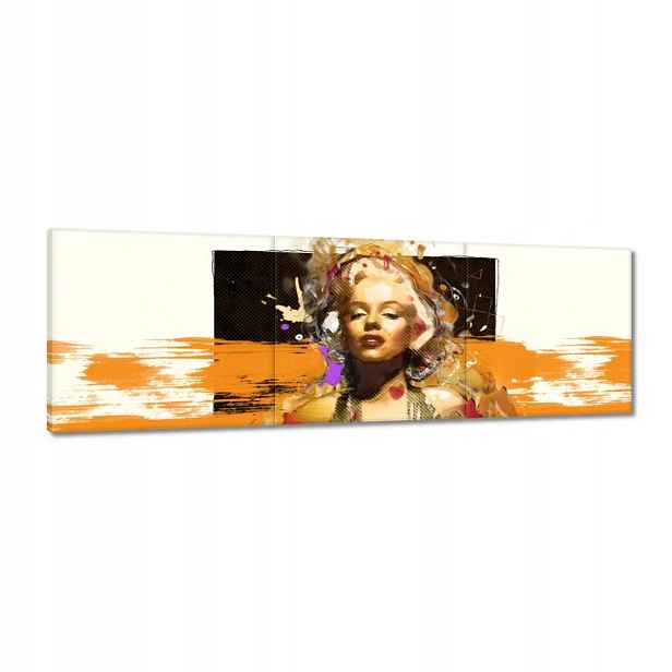 Obrazy 120x40 Modelka Marilyn Monroe