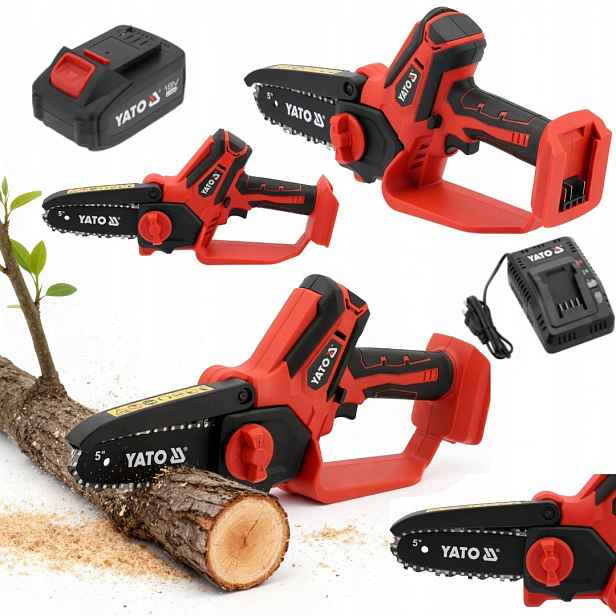 Řetězová Pila 18V Sada Nabíječka Akumulátor 2AH Yato YT-828113