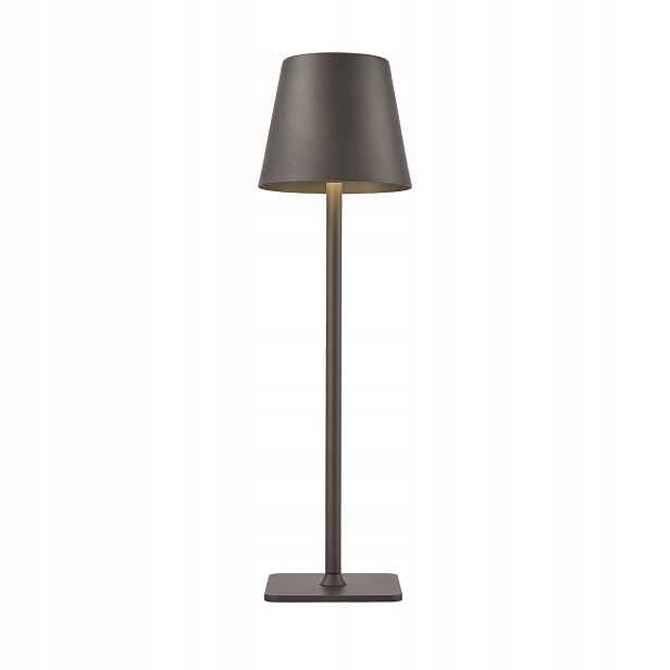Italux přenosná stolní Led lampa 5W 300lm 3000-6500K IP54 grafitová