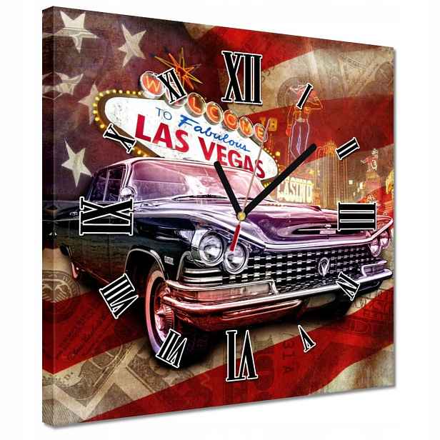 30x30 Hodiny Las Vegas