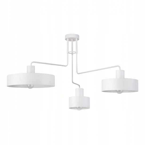 Stropní lampa Pendel Vasco Bílá 3 zdroje E27 15W Rozdělení Sigma Osvětlení