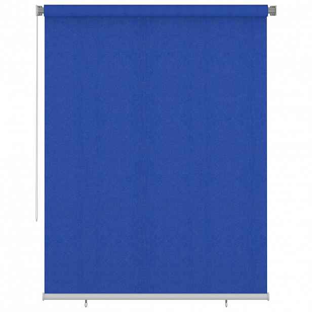 vidaXL Venkovní roleta 180 x 230 cm modrá HDPE