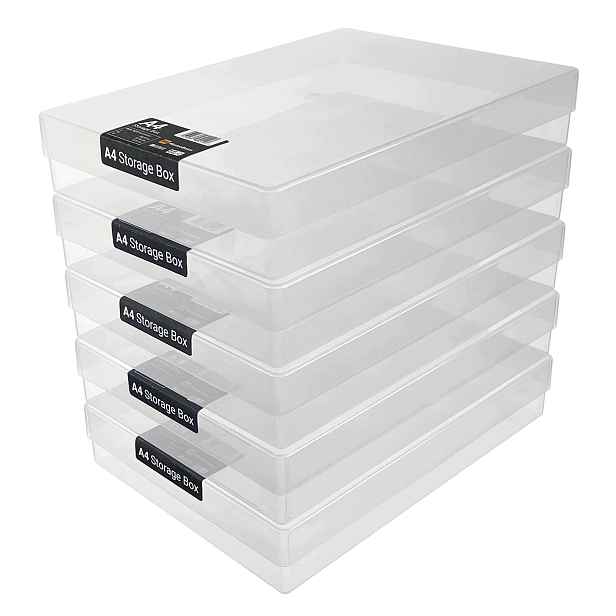 WestonBoxes nádoby A4 s víčky 3,6L 5 ks
