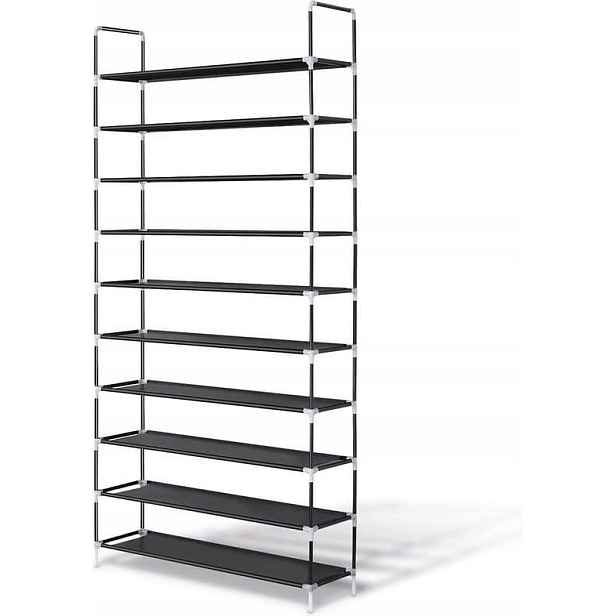 Botník Ce 48 x 118 x 12 cm černá