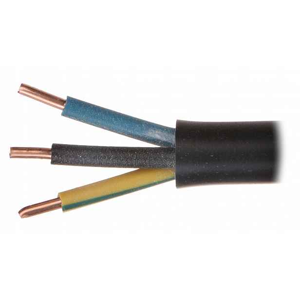 Elektrický kabel YKY-3X1.5/100 m