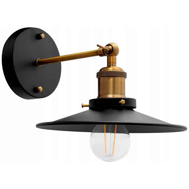 Nástěnná lampa Porto APP184-1W Černá