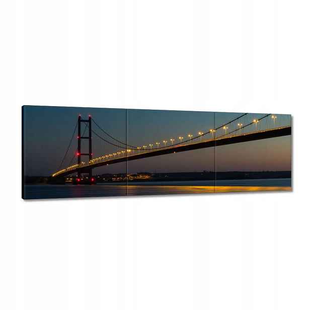 Obrazy 120x40 Osvětlený most