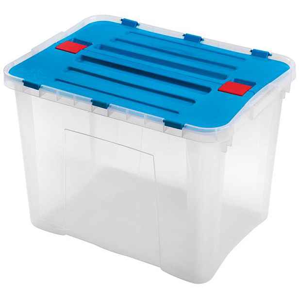 Plastový úložný box s víkem HEIDRUN Dragon 42l