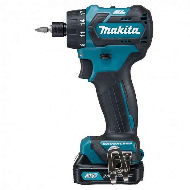 Makita - 12V AKU vrtací šroubovák, 2x aku 2,0 Ah, nabíječka DF032DSAE