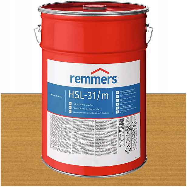 Remmers Profesionální lazura na dřevo HSL-31 HK-Lasur Dub Rustikální 2,5L