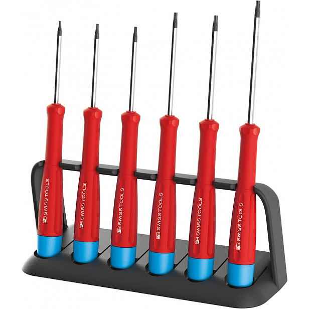 Sada přesných šroubováků pro elektroniku Torx Bo 6-dílná Swiss Tools