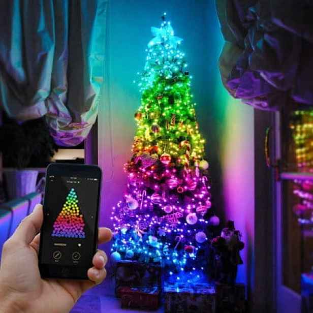 Smart vánoční osvětlení na stromeček Twinkly Cluster 400 Led Rgb