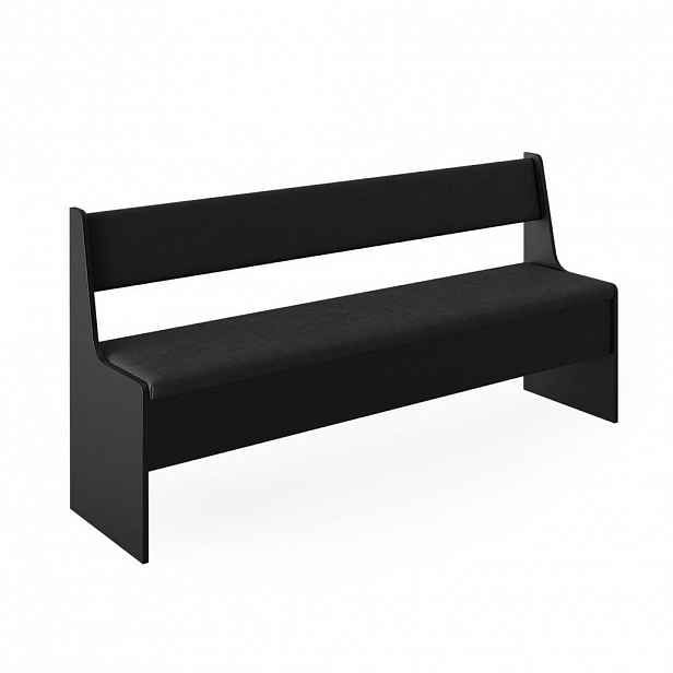 Vicco LAVICE DO JÍDELNY DO ROHU Roman Černá 41.5 x 166.6 cm