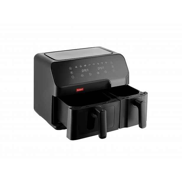 Bodum Melior Horkovzdušná fritéza L 12331-01Euro, 2 zásuvky 5,1 l a 3,2 l, 2700 W