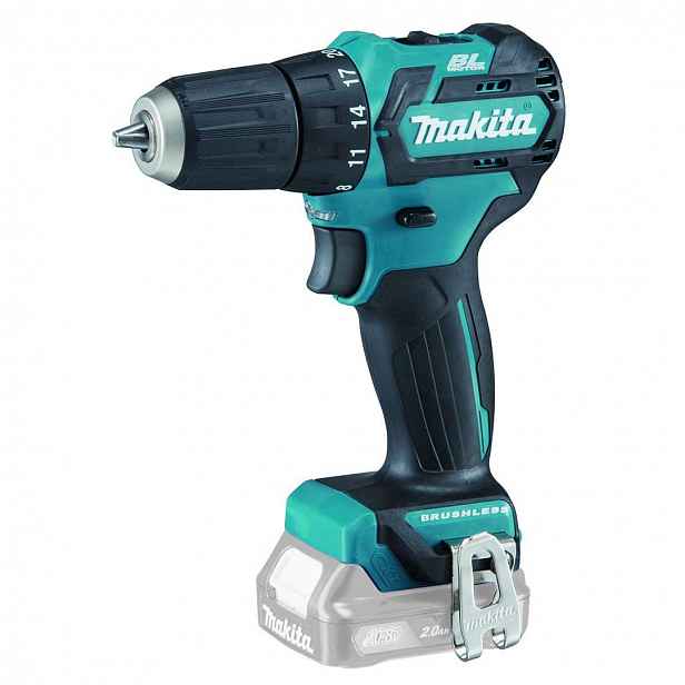 Makita - 12V AKU vrtací šroubovák, bez baterie a nabíječky DF332DZ