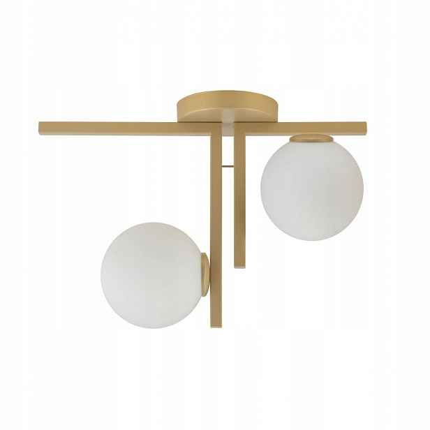 Stropní Svítidlo Stropní Svítidlo Zlatá Led 2xG9 Moderní Sklo Andy Sigma Lighting
